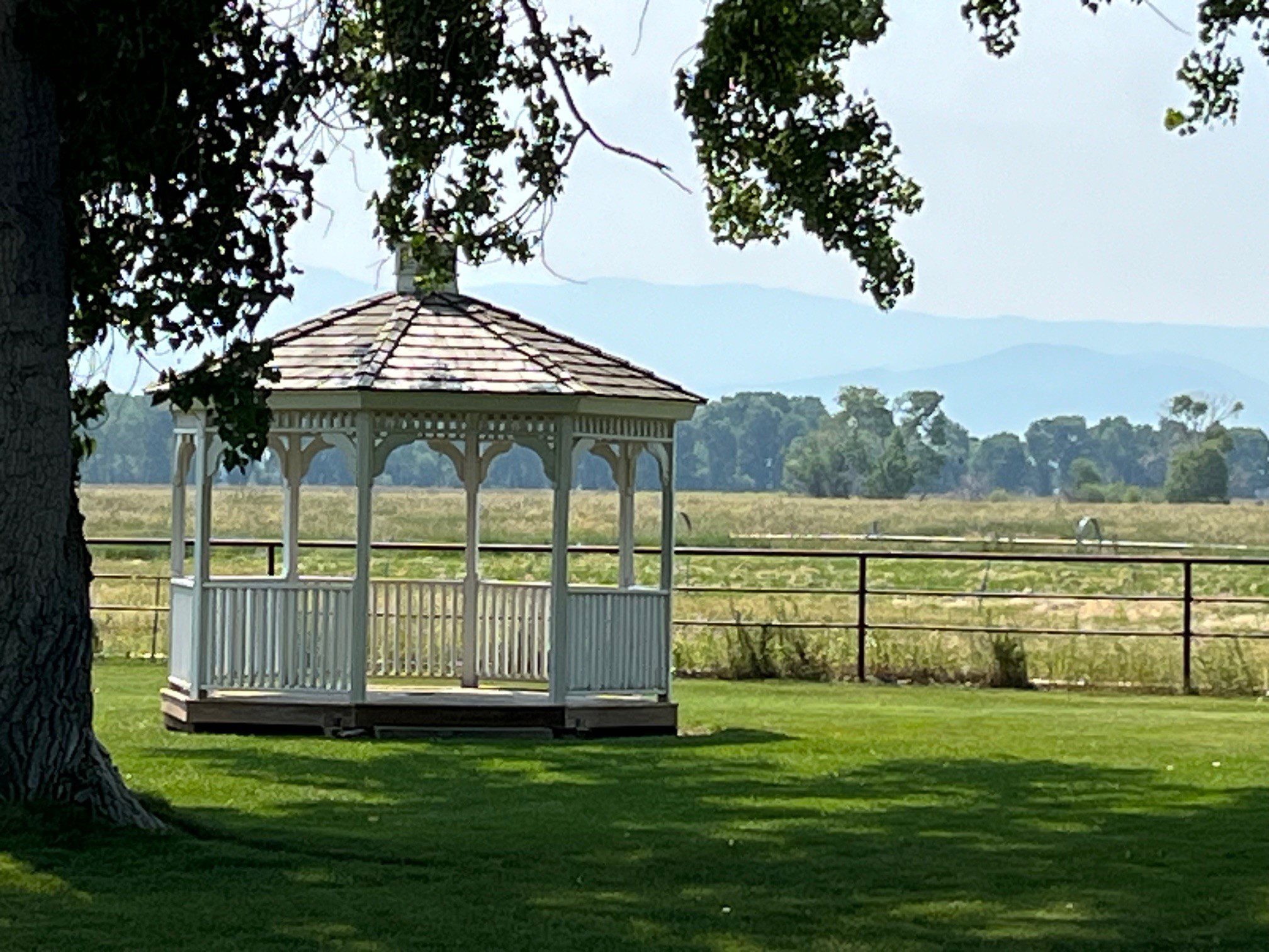 Gazebo at Little Red School House